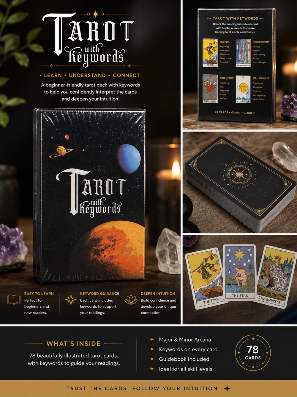 Tarot with Keywords Deck by